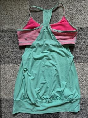 Lululemon No Limits Racerback Tank With Built-In Bra